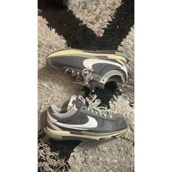 Nike | Shoes | Nike Zoom Cortez Sp Sacai Iron Grey Mens Size  display picture 1